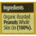 MERIDIAN FOODS - No GM Soya Organic Peanut Butter Crunchy 100% Nuts 280g - Buy Online on GoSupps.com