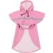ICSOSO Waterproof Dog Rain Jacket with Hood - Reflective Raincoat for Medium-Sized Dogs (Pink M) - Lightweight & Durable - Buy Online on GoSupps.com