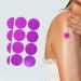 LAWALEISHE UV Detection Stickers for Sunscreen Reapply Reminder 40 Sticker Patches Circle UV Detection Stickers Sun Cream Detection New Suitable for Adults Kids - Buy Online on GoSupps.com