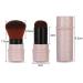 RN BEAUTY Retractable Makeup Brush Set with Cover - Apricot - Buy Online on GoSupps.com