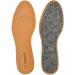 Buy Genuine Sheepskin Shoe Insoles - Comfortable Inserts for Dress Leather Boat Ballet & High Heel Shoes - Breathable Anti-Odor Size 13 US Women / 15 US Men - Buy Online on GoSupps.com