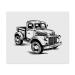 2 x 'Old Truck' Microfiber Lens/Glasses Cleaning Cloths (LC00020958)