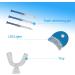 Teeth Whitening Kit with LED Light | 10PCS 44% CP Whitening Gel | Tooth Whitener with 2 Mouth Trays | 0.10 Fl Oz - Buy Online on GoSupps.com