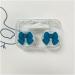 Portable Contact Lens Container Set | Mini Soak Case with Tweezers & Sticks - Ideal for Travel & Home - Stylish Transparent & White Design - Buy Online on GoSupps.com