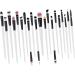 AUTSUPPL 20pcs Eye Makeup Eyeliner Eyeshadow Brush Kit Makeup Brush Eye Shadow Brush Eyelash Kits 15.50X1.50X1.50CM As Shown - Buy Online on GoSupps.com
