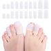 Gel Toe Protector Cap Toe Protectors 20 Pieces Gel Toe Cap Silicone Toe Protector Toe Guards to Cushion for Corns Remover Protecting from Blister Grinding Feet