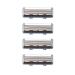 6X Layer Blade Razors for Men & Women - Vitamin E Lubricated Precision Trimmer - 4 Cartridges for Smooth Shaving & Hair Removal - Buy Online on GoSupps.com