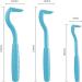 Izyfan Tick Hook Set - 3 Sizes for Quick Tick Removal | Safe for Dogs Cats Horses & Humans | Blue Zecke Note Set - Buy Online on GoSupps.com