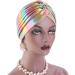Morechioce Women Chemo Headscarf - Elegant Cotton Turban Hat for Ladies | Soft Sky Blue Summer Headwear & Wraps - Buy Online on GoSupps.com