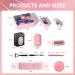 Buqikma Lash Cleaning Kit - 60ML Eyelash Extension Cleanser with Mini Fan Brushes & Separator | Ideal Lash Wash for Women - Buy Online on GoSupps.com