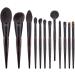 DFHBFG 12-Piece Complete Brush Set - Concealer Spot & Loose Powder Brushes for Flawless Makeup Application | International Shipping Available - Buy Online on GoSupps.com