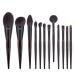 12-Piece Complete Brush Set | Concealer Spot & Loose Powder Brushes Ideal for Flawless Makeup Application - Buy Online on GoSupps.com