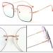 Veerji Glasses Replacement Bars - Iron Frame Repair Accessories | Borderless Glasses Spare Parts | Pink Rhinestone Metal 2-Hole Bar Pair - Buy Online on GoSupps.com
