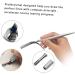 FRCOLOR Eyebrow Pen 1pc Embroidery Silver Eyebrow Thin Pen Manual Multifunction Pointed Slender Single-end - Buy Online on GoSupps.com
