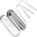 Stainless Steel Tongue Scraper Set - Safe & Effective Tongue Cleaner for Home Use | International Shipping - Buy Online on GoSupps.com