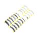 FOMIYES 10 Pairs Cross Eyelashes False Eyelash Fake Lashes Fake Eyelash Natural Eyelashes Transparent Stem