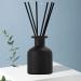 150 ml Refillable Matt Black Glass Diffuser Bottle for Essential Oils | Aromatherapy DIY Fragrance Container | Elegant Craftsmanship - Buy Online on GoSupps.com