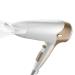 Hairdryer Professional Ionic Hair Dryer 2200W Powerful AC Motor Salon Fast Blow Dryers 3 Heat 2 Speed Settings Hair Dryer with Hair Comb/Nozzle for Men and Women Home and Salon Gold Small Gift