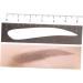 FRCOLOR 2pcs Eyebrow Drawing Tool Eyebrow Stencil Kit Brow Stencils Three-point Eyebrow Ruler Mold With Box - Buy Online on GoSupps.com