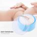 Minkissy Baby Powder Puff - Portable Skin-Friendly Container Box for Baby Bath & Body Powder - Buy Online on GoSupps.com