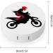 Portable Motocross Rider Contact Lens Travel Kit | Cute Contact Box with Mirror for Daily Outdoor Use - Buy Online on GoSupps.com