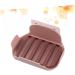 Ciieeo 4 Pcs Soap Draining Holder Mini Pitcher with Lid Soap Holder Soap Dish Holder Suction Wall Star Embossed Rolling Pin Wall Hanging Shopping Basket No Punching Drain Rack Red - Buy Online on GoSupps.com