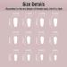 Shop Ombre White Purple Marble Press on Nails - 24 Pcs Coffin Shape with Gold Leaf Design | Perfect for Weddings & Birthdays | Gel Stick on Acrylic Nails for Women & Girls - Buy Online on GoSupps.com