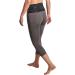Tommie Copper Women's Pro-Grade Lower Back Support Capris | Adjustable Breathable UPF 50 | Low Back Muscle Support - Slate Grey - Small | International Shipping Available - Buy Online on GoSupps.com