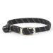 Ancol Reflective all-elastic Cat Collar Black Black 1 Count (Pack of 1) Single