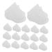 NUSITOU 50 Pairs Foot Mask Foot Lotion Foot Care Socks Moisturizing Use Foot Covers Pedicure Liners Lotion Socks Clear Feet Cover Foot Moisturizing Supplies White Non-woven Fabric