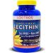 Lekithos 100% All-Natural Sunflower Lecithin Capsules - 120 Count - Cold Pressed (Solvent Free) - Non-GMO Project Verified - Certified Vegan - Rich in Phosphatidyl Choline
