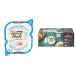 Fancy Feast Petites Wet Cat Food Ocean Whitefish Entr e with Tomato in Gravy - 79.4g Tray (12 Pack) & Wet Cat Food Elegant Medleys Florentine Variety Pack 85 G Cans (12 Pack)
