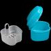 Denture Box for Teeth Storage | Sky Blue Denture Case with Hanging Net - Shop Internationally! - Buy Online on GoSupps.com