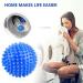 4pcs Reusable Clean Tools PVC Dryer Ball Fabric Softener Wrinkle Laundry Washing Releasing Laundry Balls - Buy Online on GoSupps.com