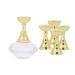 Nail Tip Exercise Stand - Crystal Base Holder for False Nail Art Display | White Base - Perfect for Manicure Practice - Buy Online on GoSupps.com