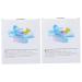 Toddmomy 48 Pcs Washing Paper Color Paper Laundry Paper Confetti Wash and Care As Shownx2pcs mediumx2pcs