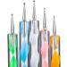 Dotting Tools Set 5 pc UV Gel Painting DIY Design Nail Art 2 Way Dotting Pen Tool Nail Art Tip Dot Paint Manicure kit - Buy Online on GoSupps.com