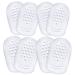 NOLITOY 4 Pairs Self-Adhesive Heel Pad Gel Heel Pads Ladies Boots Comfortable Womens Dress Shoes Dressy Heels for Women Dress Shoes Pads Clear Boots Heel Grip Women's Accessories High Heel