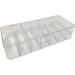 Daily Contact Lens Organizer - 7 Grids Large Capacity Box | Transparent Dustproof Compartment for Disposable Lenses & Small Items - Buy Online on GoSupps.com