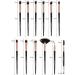 DFHBFG 12-Piece Eye Makeup Brushes Set | Soft Bristles for Perfect Eyeshadow Nose Shadow & Eyeliner - Ideal for Professional & Home Use - Buy Online on GoSupps.com