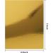 Gold Metallic Paper Sheets 60 Pack Golden Foil Mirror CardStock Shimmering Paper For Decorative Weddings & Birthdays Invitations Cardmaking & Paper Crafts Size 8.5 x 11 - Buy Online on GoSupps.com
