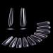 500 PCS Ballerina Fake Nails - Acrylic Artificial Nail Tips Coffin Shape Long Clear Box 10 Sizes - Buy Online on GoSupps.com