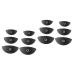 FOMIYES 12 Pcs Make up Kit Eye Makeup Eye Shadow Seal Eyeshadow Stamp Tool The Lazy Crystal