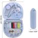 2 Pack Mini Travel Sewing Kit - Portable DIY Sewing Supplies in Plastic Box - Beginner Friendly Emergency Sewing Repair Tool with Threads, Scissors, Needles - Buy Online on GoSupps.com