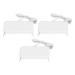 3Pcs Mini Nail Dryer Professional Nail Light Curing Gel LED Dryer Mouse Shape LED Nail Lamp Portable Nail Lamp Gel Polish Light for Nail Salon Home Travel (White)