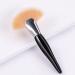 RIYAN 1 Piece Fan Shape Powder Concealer Blending Brush Professional Foundation Cosmetic Brush Make Up Black - Buy Online on GoSupps.com