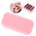 Buy Pink Silicone Eyelash Pallet & Extension Tray Tools - Reusable Eyelash Support & Glue Pillow for Perfect Extensions | International Shipping Available - Buy Online on GoSupps.com