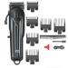 Hair Clippers Professional LED Adjustable Powerful Hair Clipper Electric Hair Trimmer Finishing Rechargable Hair Cutter Beard trimer Haircut(with Box)