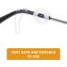 Doitool 600-Part Clear Glasses Frame Set | Round Glass Holders & Silicone Ear Handles | Portable & Durable | Ideal for Daily Use - Buy Online on GoSupps.com