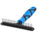 GROOM PROFESSIONAL Undercoat Rake for Dogs - Deshedding Brush for Dogs - Deshedding & Dematting Tool for Dogs & Cats - Removes Undercoat from Dog's Coat - Non-Slip Grip Handle